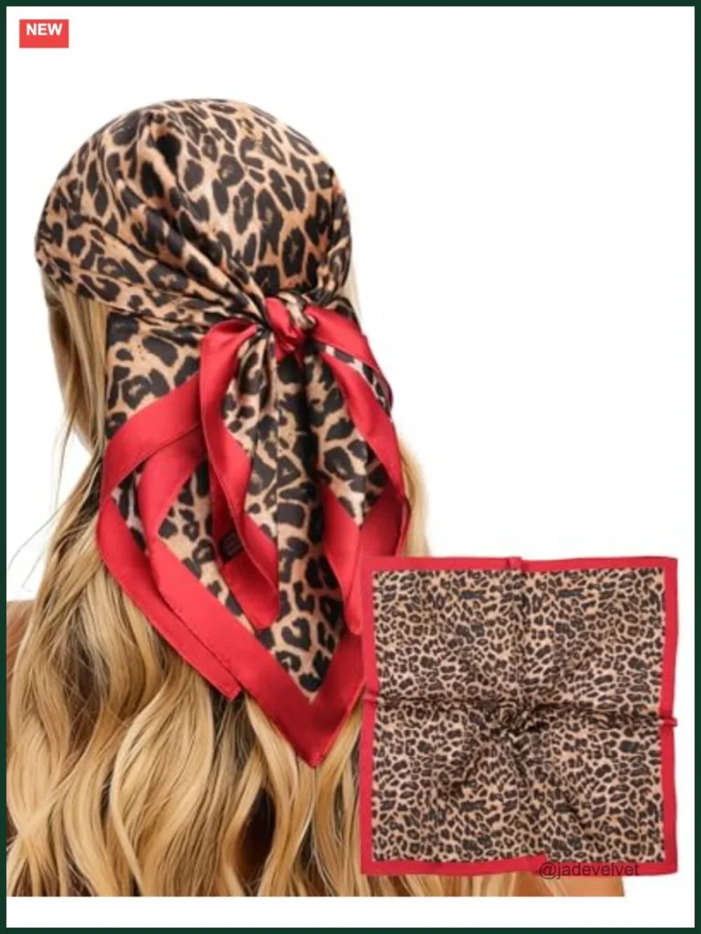 Silk Satin Head Scarf Women Hair Bandana Sleeping Square Wrap